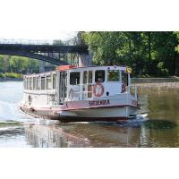 2880_2637 Bild vom Alsterschiff BREDENBEK auf dem Alsterkanal in Hamburg Winterhude. | 